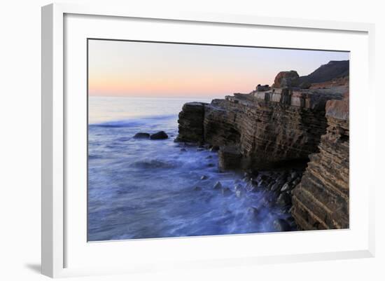 Coastline in Cabrillo National Monument-Richard Cummins-Framed Photographic Print