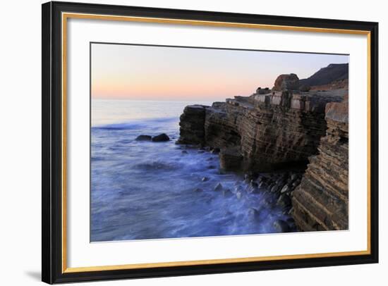 Coastline in Cabrillo National Monument-Richard Cummins-Framed Photographic Print