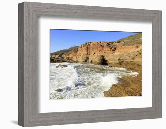 Coastline in Cabrillo National Monument-Richard Cummins-Framed Photographic Print