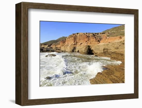 Coastline in Cabrillo National Monument-Richard Cummins-Framed Photographic Print