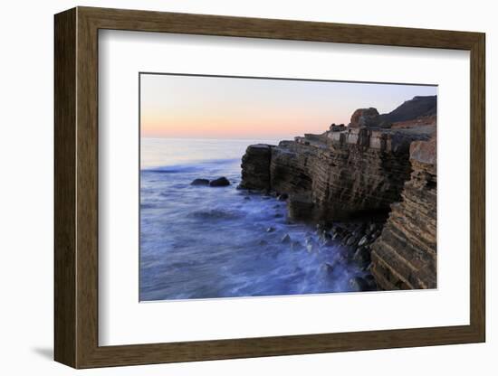 Coastline in Cabrillo National Monument-Richard Cummins-Framed Photographic Print