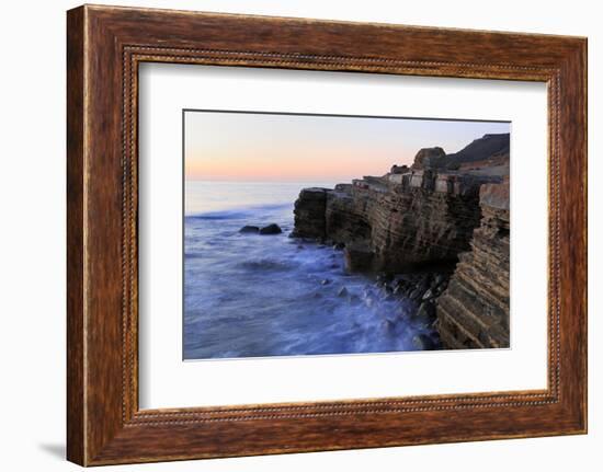 Coastline in Cabrillo National Monument-Richard Cummins-Framed Photographic Print