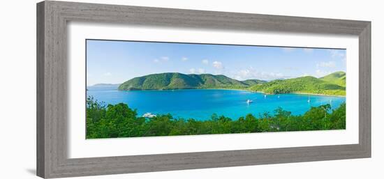 Coastline, Maho Bay, St. John, Us Virgin Islands-null-Framed Photographic Print