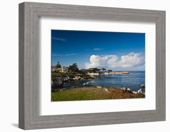 Coastline, Monterey Bay, Monterey, California, USA-null-Framed Photographic Print