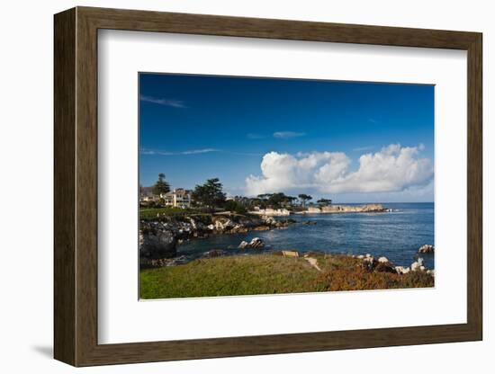 Coastline, Monterey Bay, Monterey, California, USA-null-Framed Photographic Print