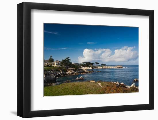Coastline, Monterey Bay, Monterey, California, USA-null-Framed Photographic Print