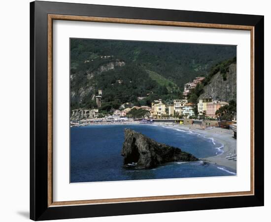 Coastline, Monterossa, Vernazza, Cinque Terre, Italy-Marilyn Parver-Framed Photographic Print