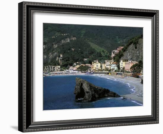 Coastline, Monterossa, Vernazza, Cinque Terre, Italy-Marilyn Parver-Framed Photographic Print