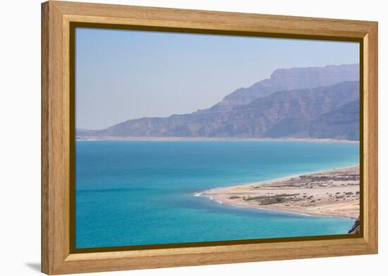 Coastline near Hasik, Dhofar Governorate, Oman-Jan Miracky-Framed Premier Image Canvas