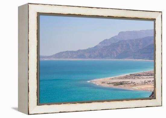 Coastline near Hasik, Dhofar Governorate, Oman-Jan Miracky-Framed Premier Image Canvas