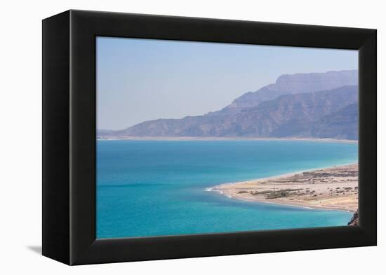 Coastline near Hasik, Dhofar Governorate, Oman-Jan Miracky-Framed Premier Image Canvas