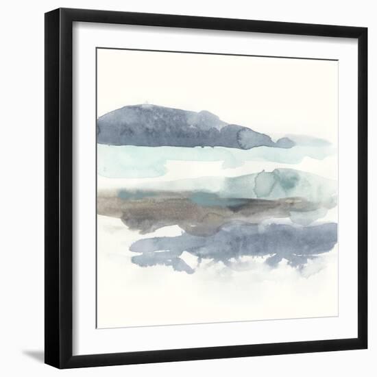 Coastline Sketch I-June Vess-Framed Art Print