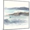 Coastline Sketch II-June Vess-Mounted Art Print