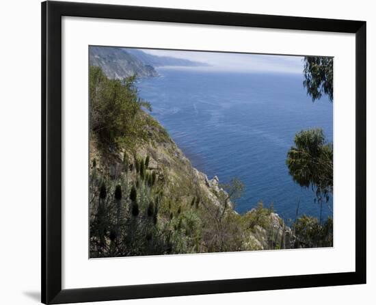 Coastline View, Big Sur, California, United States of America, North America-Ethel Davies-Framed Photographic Print