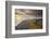 Coastline view from Dyrholaey Island, just before sunset, near Vik, south coast of Iceland-Nigel Hicks-Framed Photographic Print