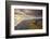 Coastline view from Dyrholaey Island, just before sunset, near Vik, south coast of Iceland-Nigel Hicks-Framed Photographic Print