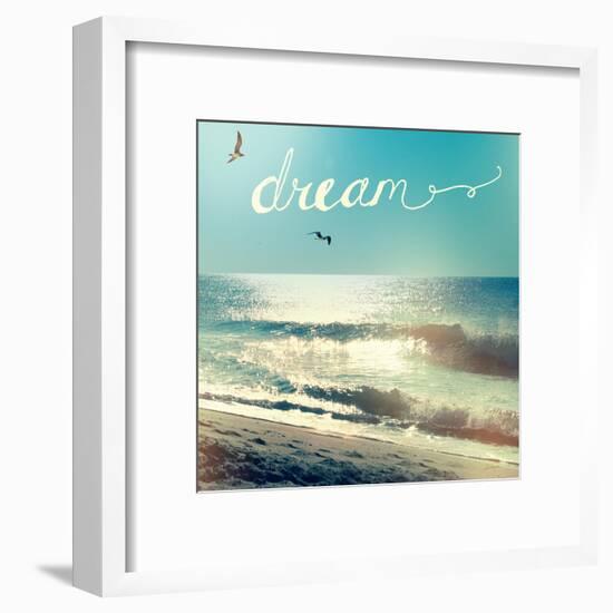 Coastline Waves-Sue Schlabach-Framed Art Print