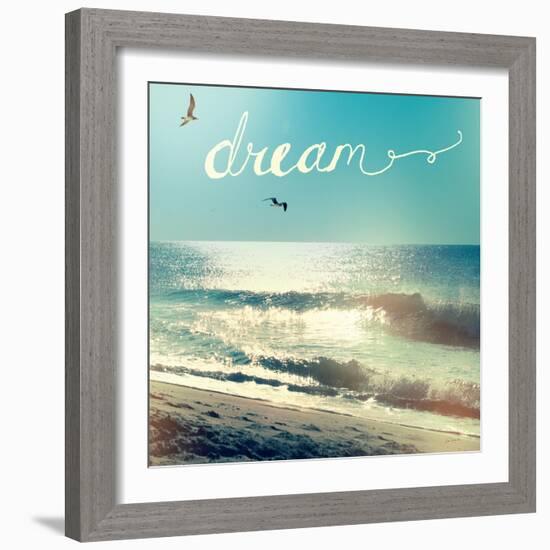 Coastline Waves-Sue Schlabach-Framed Art Print