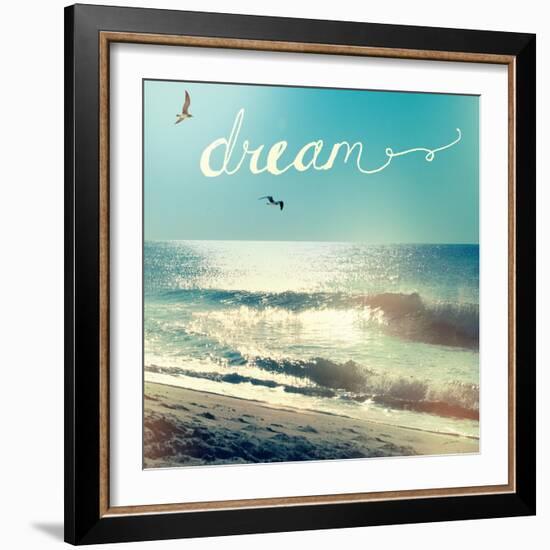 Coastline Waves-Sue Schlabach-Framed Art Print