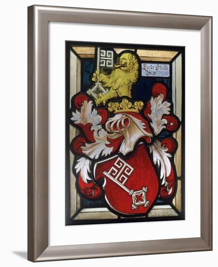 Coat of Arms, 16th Century-null-Framed Giclee Print