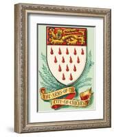 Coat of Arms For the City of Chichester-Dan Escott-Framed Giclee Print