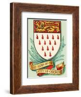 Coat of Arms For the City of Chichester-Dan Escott-Framed Giclee Print