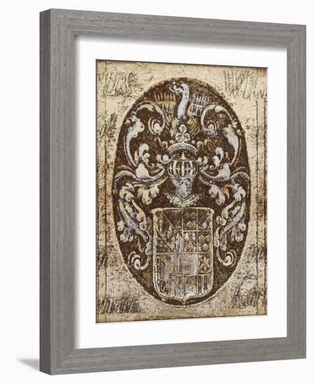 Coat of Arms I-Russell Brennan-Framed Art Print