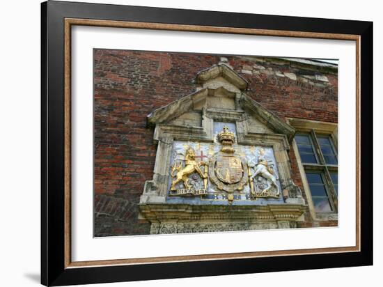 Coat of Arms of Charles I, York, North Yorkshire-Peter Thompson-Framed Photographic Print