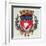 Coat of Arms of the City of Paris with the Motto 'Fluctuat Nec Mergitur'-null-Framed Giclee Print