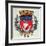 Coat of Arms of the City of Paris with the Motto 'Fluctuat Nec Mergitur'-null-Framed Giclee Print