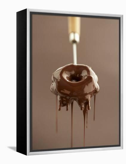 Coating a Nougat Sweet with Chocolate-Marc O^ Finley-Framed Premier Image Canvas