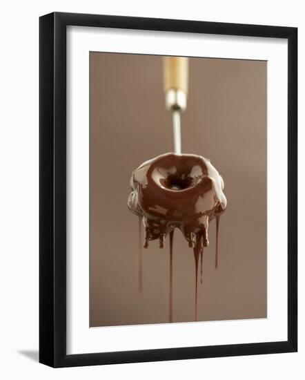 Coating a Nougat Sweet with Chocolate-Marc O^ Finley-Framed Photographic Print