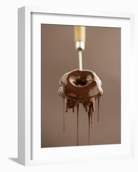 Coating a Nougat Sweet with Chocolate-Marc O^ Finley-Framed Photographic Print