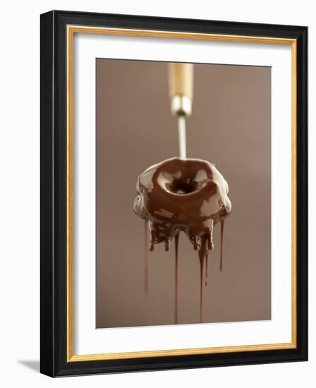 Coating a Nougat Sweet with Chocolate-Marc O^ Finley-Framed Photographic Print