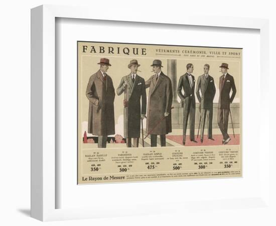 Coats and Suits for 1926-null-Framed Photographic Print