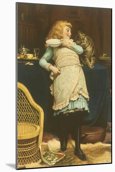 Coaxing Is Better Than Teasing-Charles Burton Barber-Mounted Giclee Print