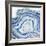 Cobalt Agate I-Grace Popp-Framed Art Print