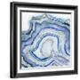 Cobalt Agate I-Grace Popp-Framed Art Print