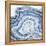 Cobalt Agate I-Grace Popp-Framed Stretched Canvas