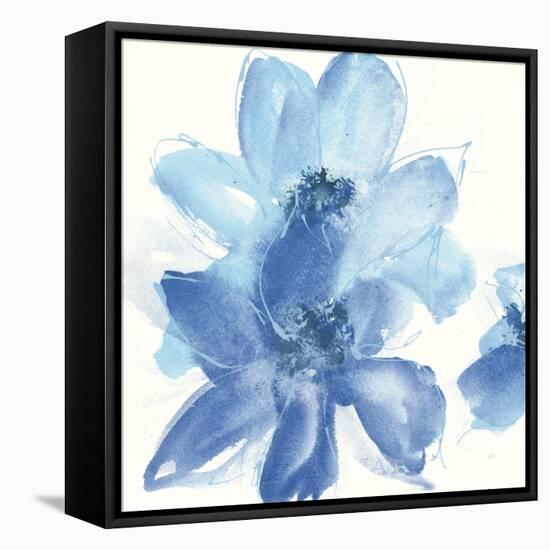 Cobalt Clematis I-Chris Paschke-Framed Stretched Canvas