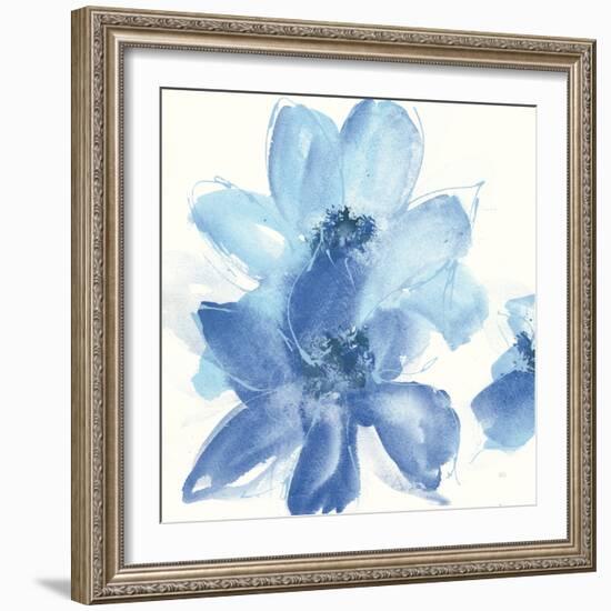 Cobalt Clematis I-Chris Paschke-Framed Art Print