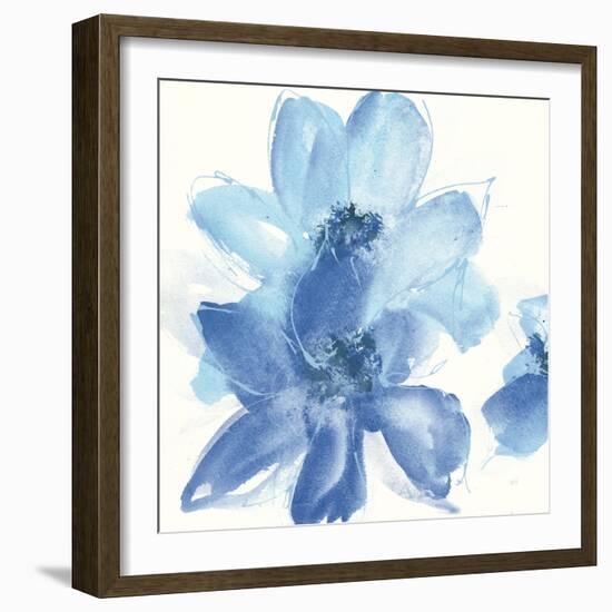 Cobalt Clematis I-Chris Paschke-Framed Art Print