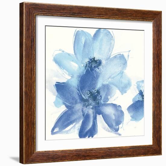 Cobalt Clematis I-Chris Paschke-Framed Art Print