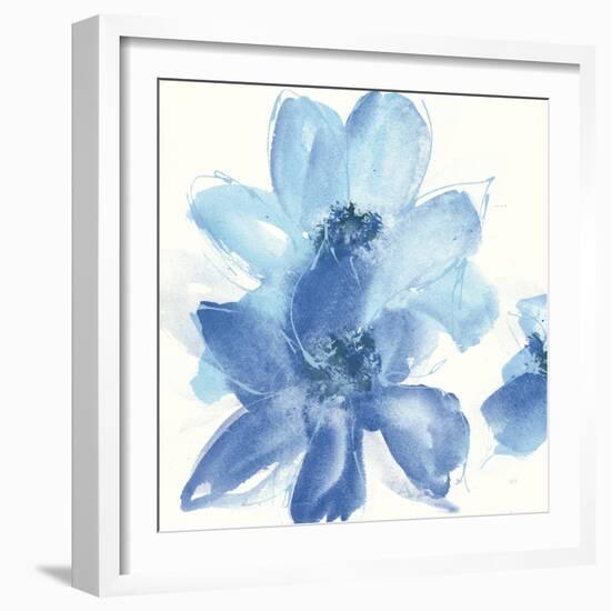 Cobalt Clematis I-Chris Paschke-Framed Art Print