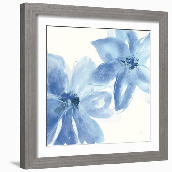 Cobalt Clematis II-Chris Paschke-Framed Art Print