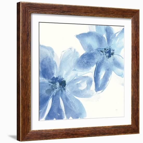 Cobalt Clematis II-Chris Paschke-Framed Art Print