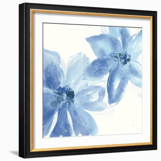 Cobalt Clematis II-Chris Paschke-Framed Art Print