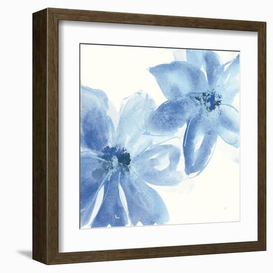 Cobalt Clematis II-Chris Paschke-Framed Art Print