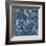 Cobalt Cobbles-Stacey Wolf-Framed Art Print