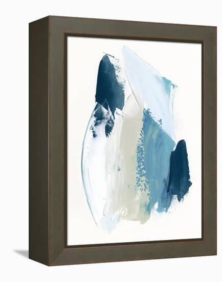 Cobalt Crush I-Victoria Borges-Framed Stretched Canvas